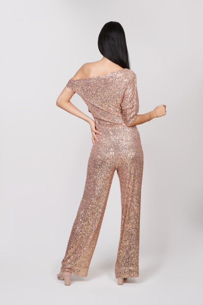 Glitz 2 piece top & pants set - sharisdiba